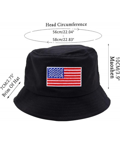 American Flag Hat Baseball Cap for Men Women Adjustable Snapback Hats USA Flag Trucker Hats One Size Red $5.94 Baseball Caps