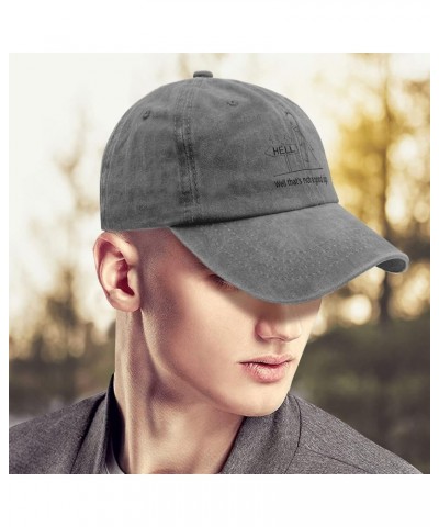 Baseball Cap Men Meme Vintage Caps for Men Golf Hats Quick Dry Well Thats Not A Good Signn Baseball Cap Women Pigment Gray $7...