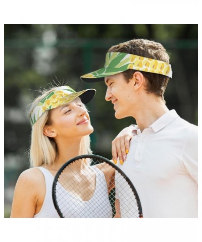 Fashionable Visor Sun Hats for Women,Sport Empty Top Baseball Sun Cap Yellow Green_10 $11.03 Sun Hats