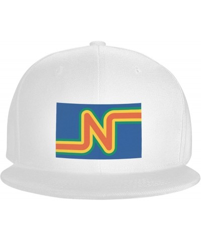 Adjustable Flag of Northside, Cincinnati, Ohio Snapback Hat for Men Women Baseball Cap Dad Hats White $14.42 Baseball Caps