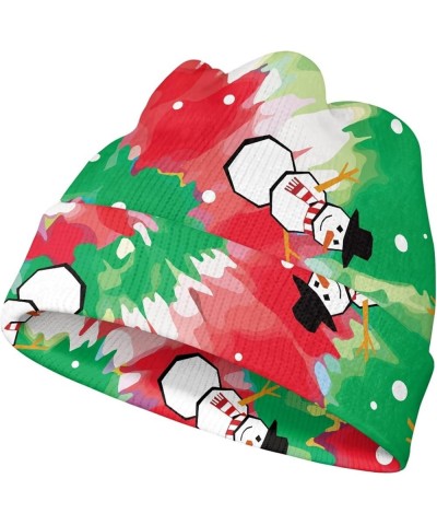 Ugly Christmas Beanie of Quality Knit Fabric, Breathability & Elasticity Skull Cap Hat Tie Dye Snowman $9.87 Skullies & Beanies