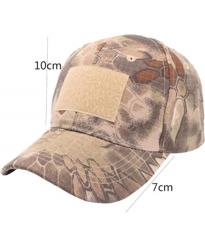 Unisex Cotton Baseball Cap Adjustable Classic Trucker Hat Workouts and Outdoor Hat Golf Cap Hat Brown-a $8.05 Baseball Caps