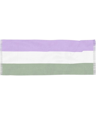 Genderqueer Flag Light Scarf 27" × 73'' $24.50 Scarves