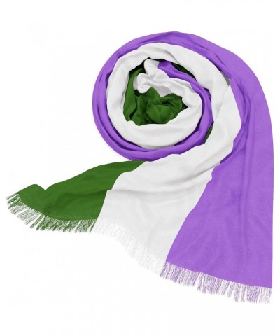 Genderqueer Flag Light Scarf 27" × 73'' $24.50 Scarves