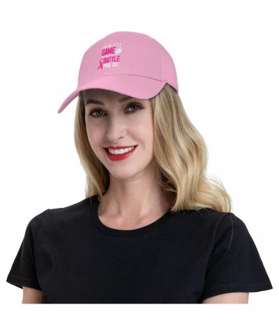 Adjustable Breast Cancer Baseball Cap Women Men Hat Truck Driver Baseball Caps Sun Hats Pink $11.98 Baseball Caps