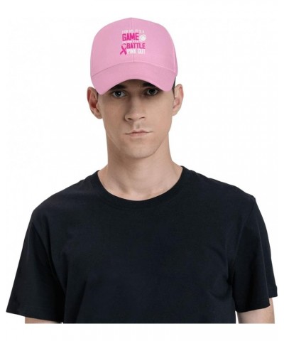 Adjustable Breast Cancer Baseball Cap Women Men Hat Truck Driver Baseball Caps Sun Hats Pink $11.98 Baseball Caps