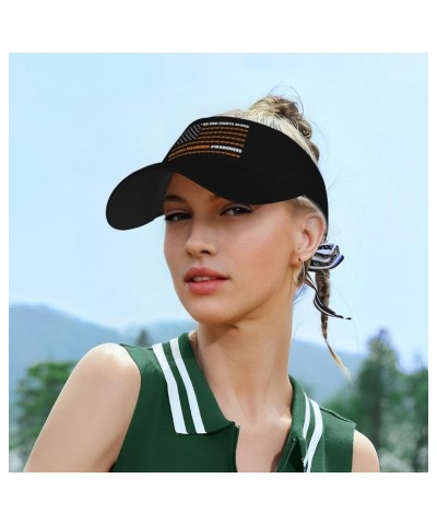 Visor Cap for Women Men Summer Sun Visors Headwear Adjustable Beach Cap Outdoor Sports Tennis Cap American Flag Fight Multipl...