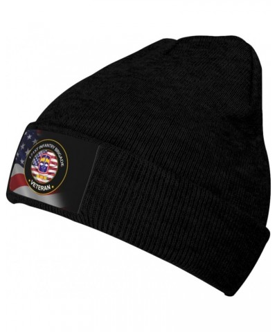 US Army 171st Infantry Brigade Vietnam Service Combat Veteran Unisex Four Seasons Knitted Hat Winter Warm Hats Hats for Men W...