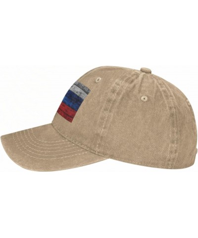 Baseball Cap Slovakia Flag Washed Denim Adjustable Fashion Unique Hat for Men Women $13.42 Baseball Caps