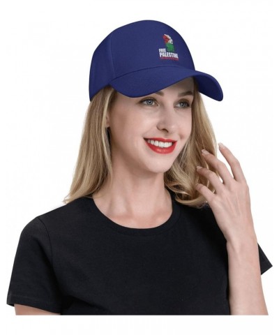 I Stand with Palestine Hat Free Palestine Hat End Israeli Occupation Hat Baseball Hat Fashion Baseball Cap Men Women Blue $10...