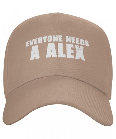 Men Women Baseball Hats Everyone Needs A Alex Vintage Dad Hat Adjustable Casquette Cap Natural $9.71 Baseball Caps