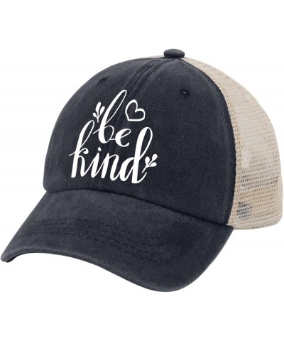 be Kind Heart Baseball Cap Music hat Purplish Blue04 Mens hat Gifts for Son Golf Hat Purplish Blue04 $9.50 Sun Hats