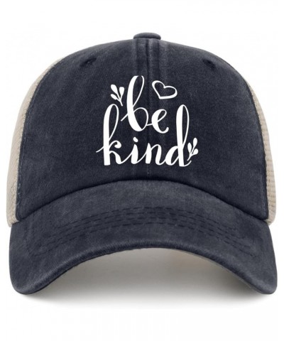 be Kind Heart Baseball Cap Music hat Purplish Blue04 Mens hat Gifts for Son Golf Hat Purplish Blue04 $9.50 Sun Hats