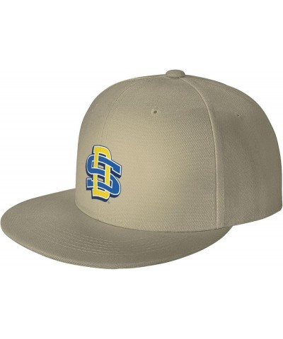 South Dakota State University Logo Baseball Fashion for Men Trucker Sun Visor Cap Natural $13.43 Baseball Caps