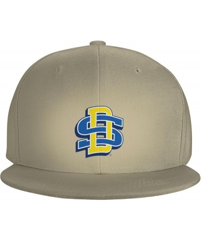 South Dakota State University Logo Baseball Fashion for Men Trucker Sun Visor Cap Natural $13.43 Baseball Caps