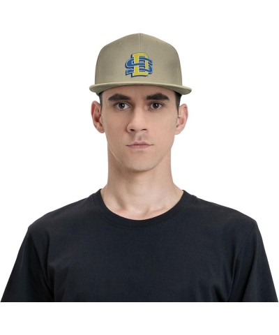 South Dakota State University Logo Baseball Fashion for Men Trucker Sun Visor Cap Natural $13.43 Baseball Caps