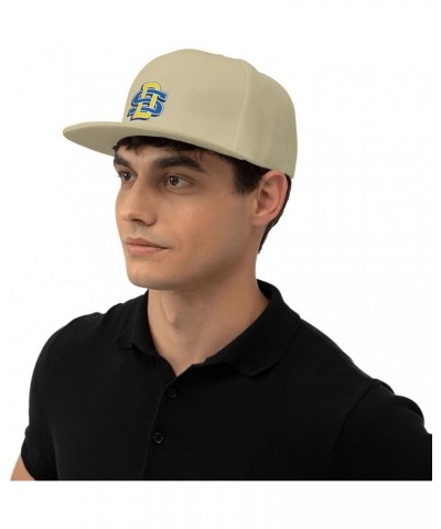 South Dakota State University Logo Baseball Fashion for Men Trucker Sun Visor Cap Natural $13.43 Baseball Caps