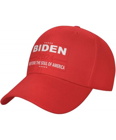 Biden 2024 Hat Restore The Soul of America Hat Joe Biden Kamala Harris Hat Pro Biden Hat Baseball Cap Dad Trucker Red $10.09 ...