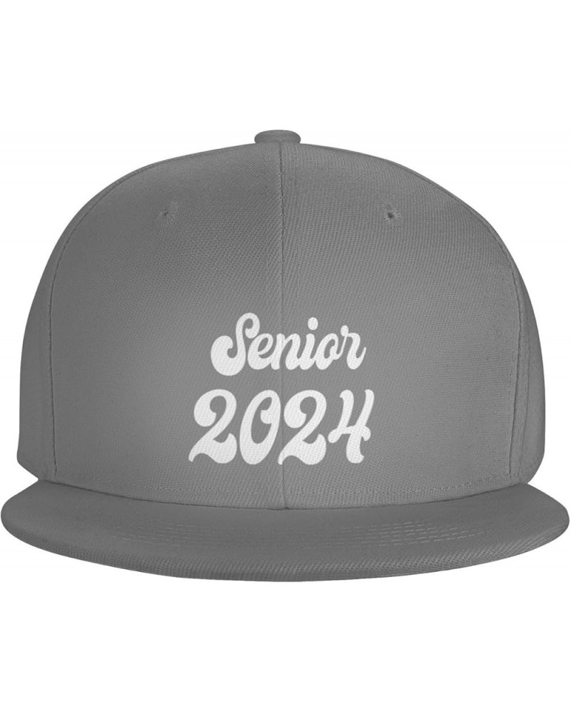 Cute Senior 2024 Class of 2024 Trucker Hat Baseball Cap for Women Cowboy Hat Men Dad Hat Adjustable Snapback Hat Black Gray $...