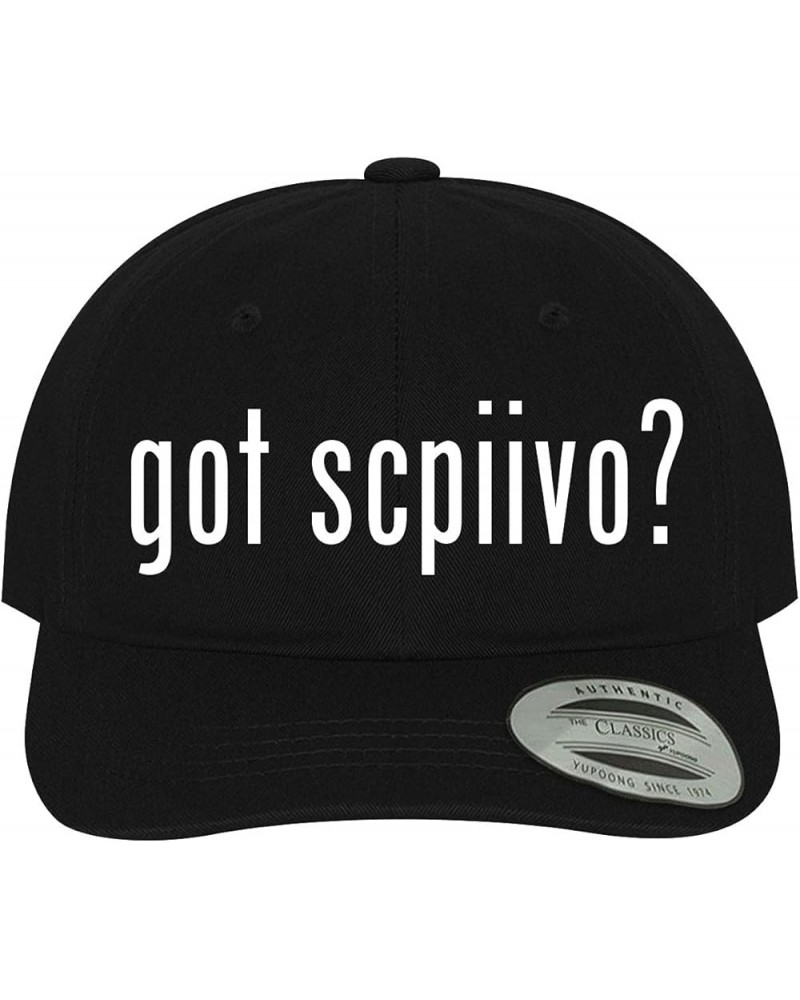 got Scpiivo? - Soft Dad Hat Baseball Cap Black $22.76 Baseball Caps