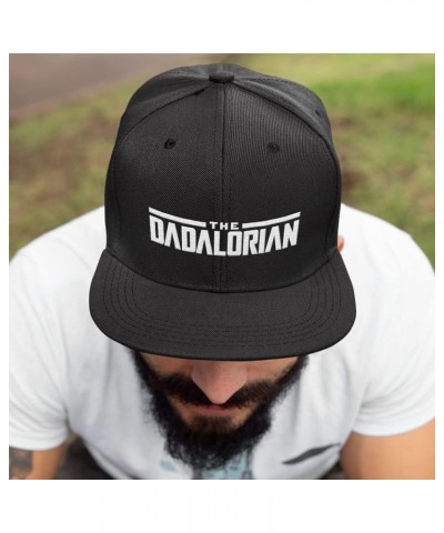 The Dadalorian Back Mesh Hat Casual Wear - Baseball Cap for Men Breathable Mesh Back Adjustable Snapback Strap Navy Front / W...