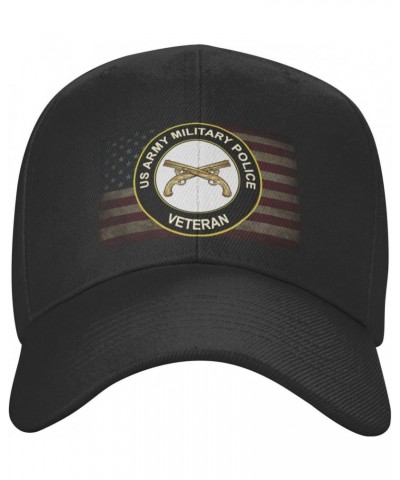 United States Army Veteran Military Police Veteran Hat Adult Baseball Cap Adjustable Washable Sun Caps $12.06 Baseball Caps