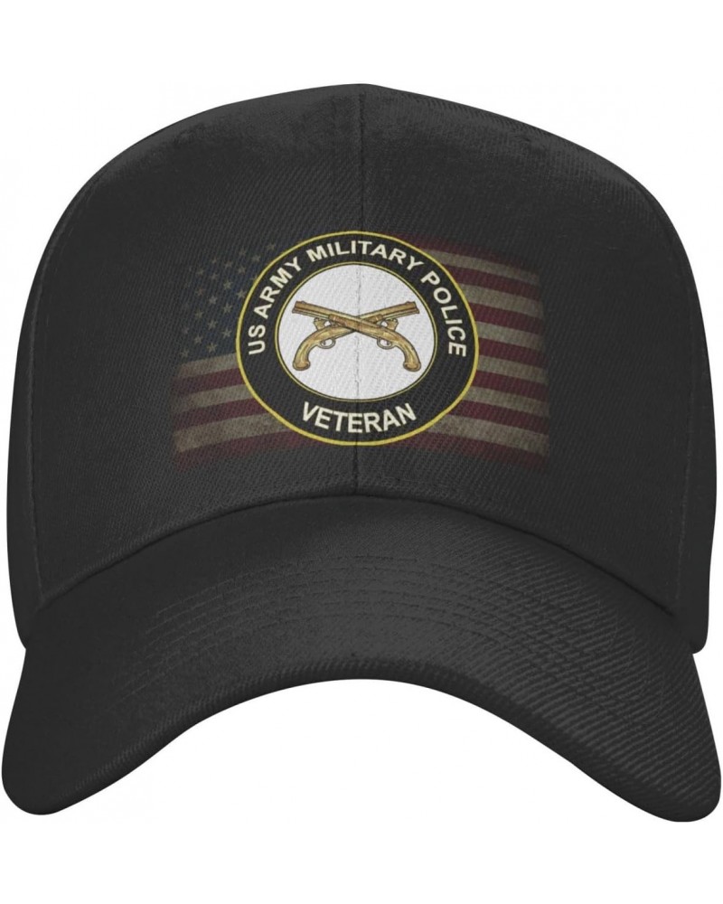 United States Army Veteran Military Police Veteran Hat Adult Baseball Cap Adjustable Washable Sun Caps $12.06 Baseball Caps