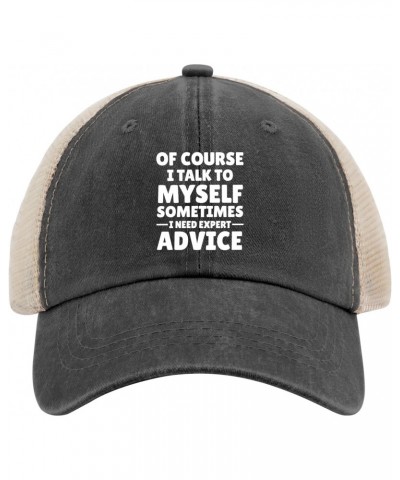 Sometimes I Need Expert Advice Hat Youth Golf Hat AllBlack Hats for Men Baseball Cap Gifts for Son Baseball Hats $11.87 Baseb...