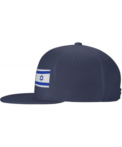 Men Women Baseball Hat Flag of Israel Vintage Dad Hat Adjustable Casquette Cap,Black Navy Blue $11.21 Baseball Caps