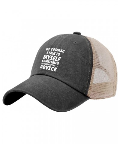 Sometimes I Need Expert Advice Hat Youth Golf Hat AllBlack Hats for Men Baseball Cap Gifts for Son Baseball Hats $11.87 Baseb...