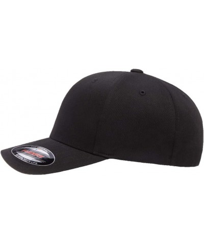 2015-20 Ford Mustang Coupe Classic Outline Design Flexfit 6277 Athletic Baseball Fitted Hat Cap Black $18.97 Baseball Caps