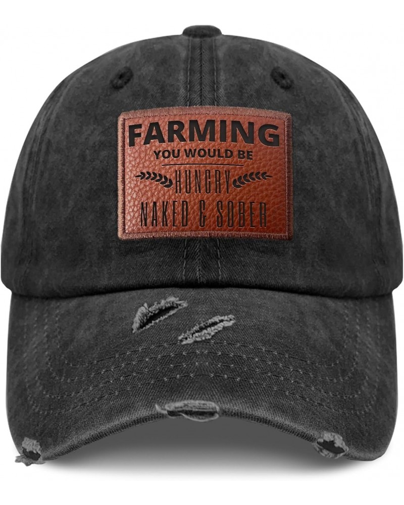 Farming You Would BE HUNGY Naked G Sober Hats Retro Cool Hats Gifts for Boyfriends Who Like Engraved,Baseball Hat Suitable fo...