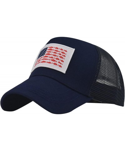 American Flag Patriotic USA Classic Mesh Snap Back Outdoors Trucker Baseball Cap Trucker Hat Khaki $6.17 Bucket Hats