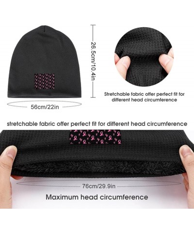 Men's Knit Beanie Hat, Warm Winter Cap with Stretch Thermal Thick Lined,Slouchy Skull Cap for Cycling Outdoors Style(47) $11....