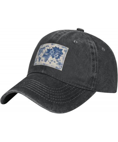 Black Teal Blue Prints Adult Classic Denim hat : Comfortable, Light Unisex Suitable for Outdoor Sports Activity Black $12.34 ...