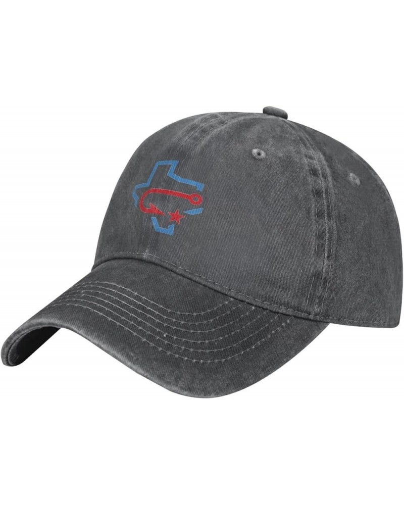 Corpus Christi Hooks Logo Cowboy Hats，Unisex Adjustable for Hat Baseball Cap Casquette Deep Heather $7.64 Cowboy Hats