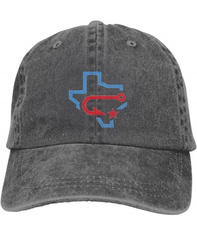 Corpus Christi Hooks Logo Cowboy Hats，Unisex Adjustable for Hat Baseball Cap Casquette Deep Heather $7.64 Cowboy Hats