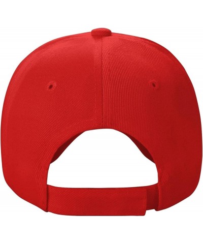 Cute Teddy Bear Baseball Cap for Men Women Dad Hat Classic Adjustable Golf Hats Red $12.74 Baseball Caps