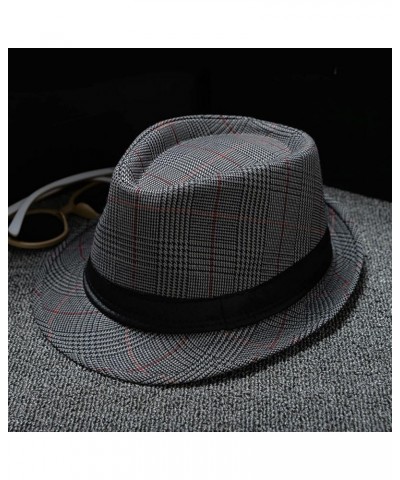 Men and Women Retro Jazz Hat Bohemian Style British Sun Hat Travel Sun Hat Cord for Hat Army Green-b $11.24 Sun Hats