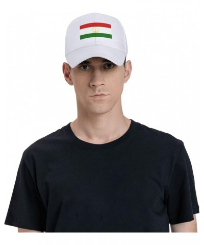 Adjustable Flag of Tajikistan Baseball Caps for Men Women Hat Truck Driver Hats Funny Baseball Cap White $10.26 Baseball Caps