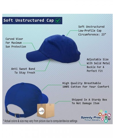 Soft Baseball Cap Adios Beaches Cotton Dad Hats for Men & Women Royal Blue $17.69 Baseball Caps