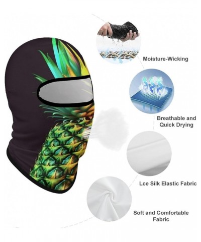 Face Mask Ski Mask Summer Cooling Head Mask Pineapple Sun Protection Neck Gaiter Windproof Face Cover for Outdoor Pineapple $...