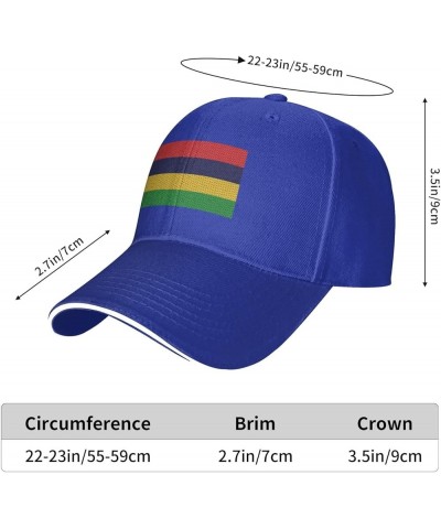 Flag of Mauritius Baseball Cap for Men Women Adjustabl Unisex Golf Dad Hat Blue $9.33 Baseball Caps