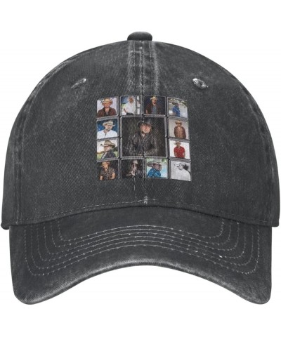 Baseball Cap Retro Washed Cowboy Hat Snapback Hats Hip Hop Hats Dad Hat Trucker Hats for Women Men Black Black $9.17 Baseball...