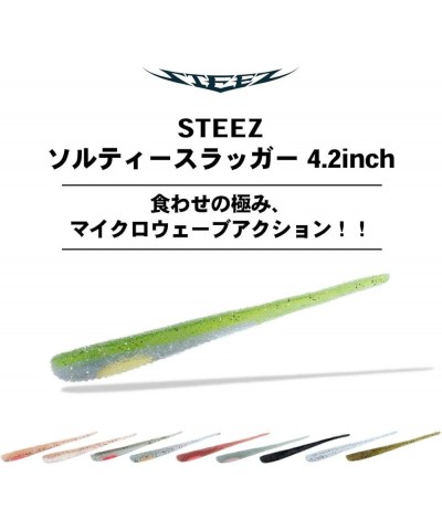 Daiwa Steez Salty Slugger Steez Salty Slugger 2.5/3.5/4.2 Bass Lure Legend Smoke 4.2inch $12.88 Headbands