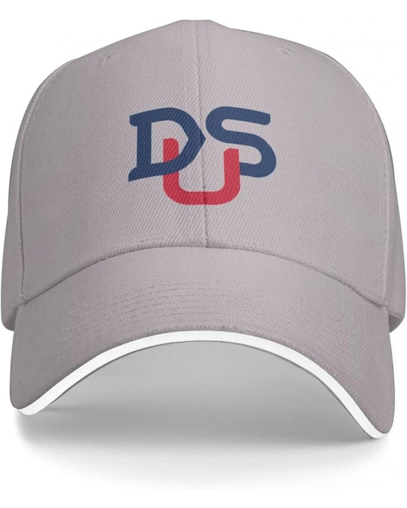 DeSales University Logo Sandwich Cap Unisex Classic Baseball Capunisex Adjustable Casquette Dad Hat Gray $9.60 Baseball Caps