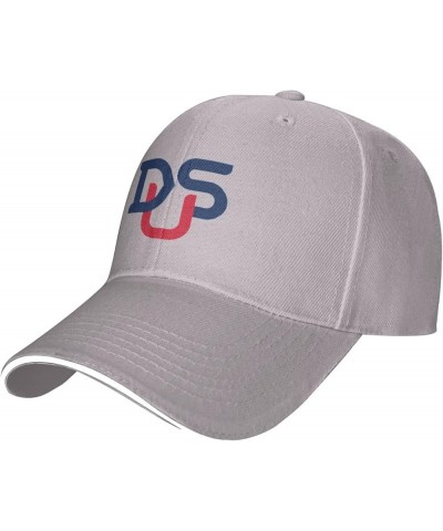 DeSales University Logo Sandwich Cap Unisex Classic Baseball Capunisex Adjustable Casquette Dad Hat Gray $9.60 Baseball Caps