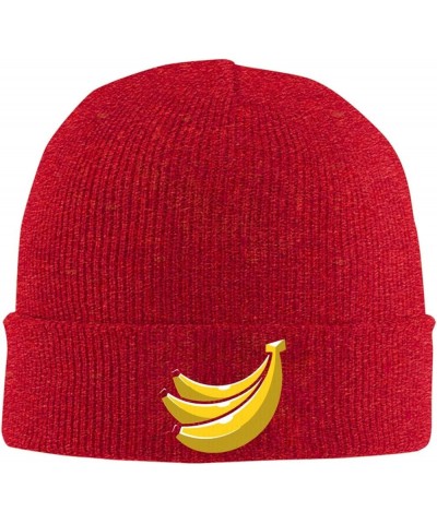 Banana Funny Hat Winter Warm Thick Knit Skull Beanie Cap Red $11.59 Skullies & Beanies