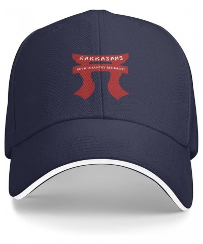 187th Rakkasan Tori Sandwich Cap Unisex Classic Baseball Capunisex Adjustable Casquette Dad Hat Navy Blue $10.92 Baseball Caps