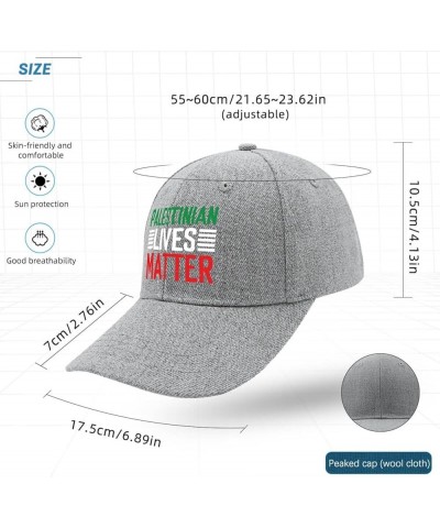 Palestine Lives Matter Baseball Hat Retro Dad Hat for Teen Gifts for Her Sun Pale $10.06 Baseball Caps